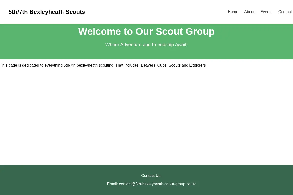5th/7th Bexleyheath Scout Group