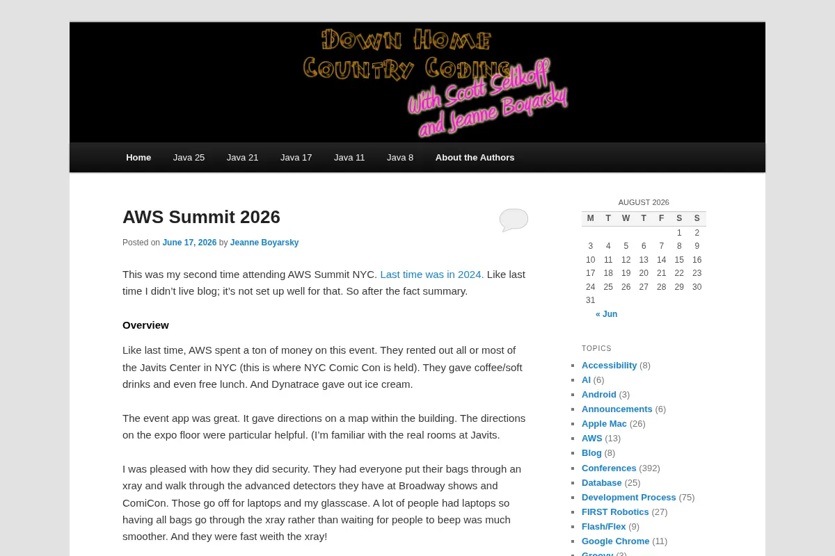 Down Home Country Coding With Scott Selikoff and Jeanne Boyarsky