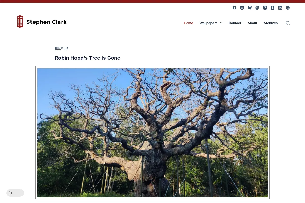 Stephen Clark's Website