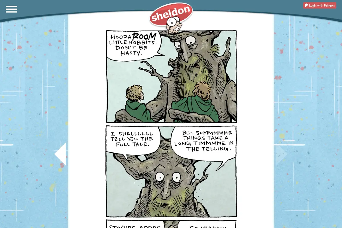 Sheldon Comic Strip