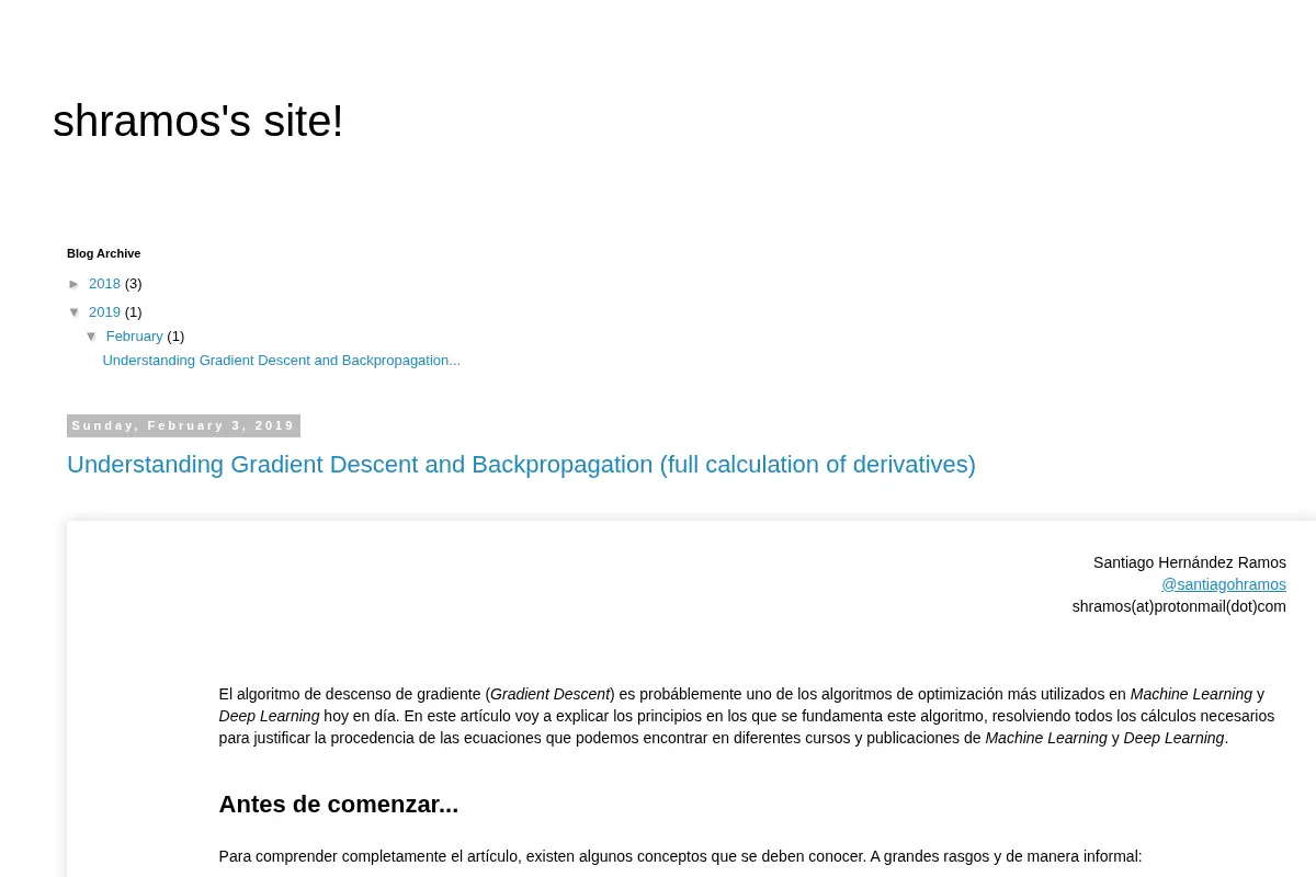 shramos's site!