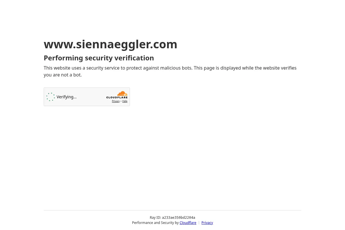 Sienna Eggler