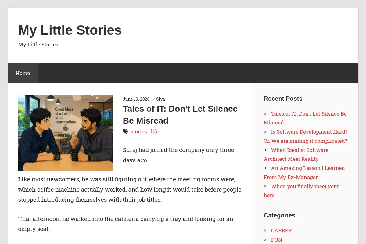 My Little Stories
