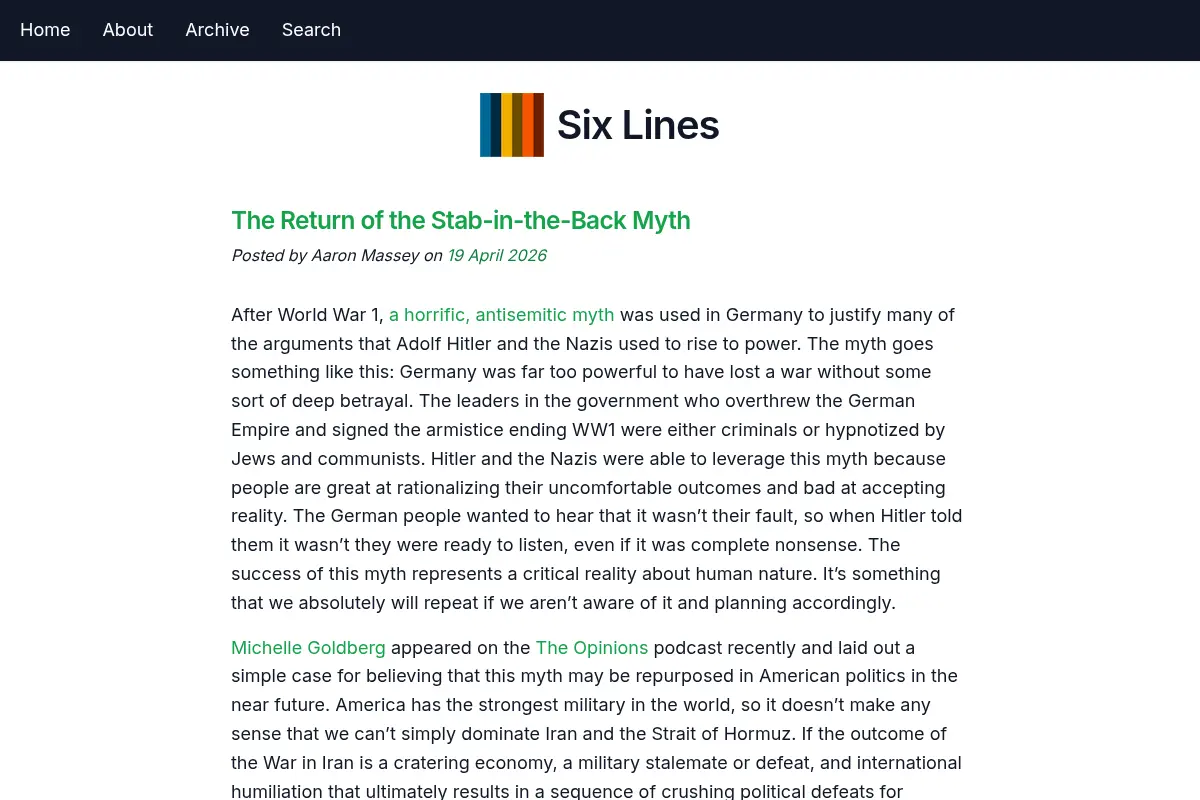 Six Lines