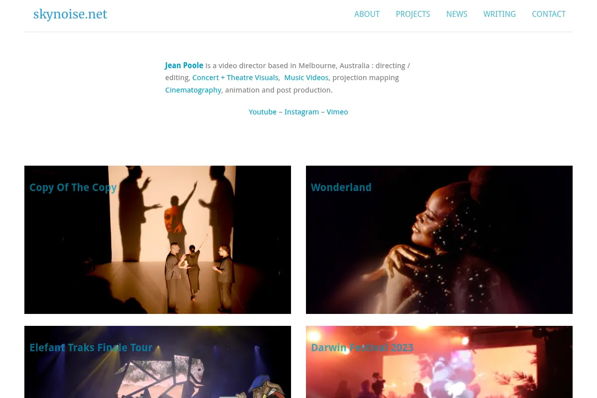 Jean Poole — Video Director