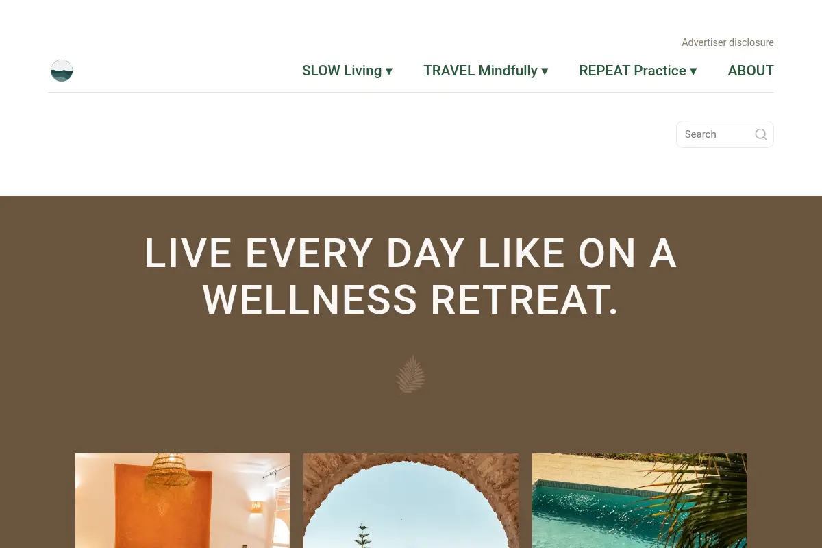 Slow Travel Repeat – Wellness Retreats & Mindful Living