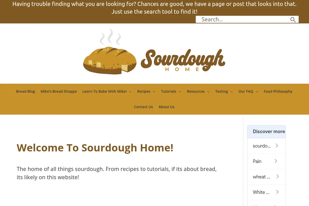 An Exploration of Sourdough