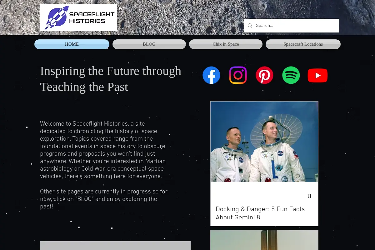 Spaceflight Histories