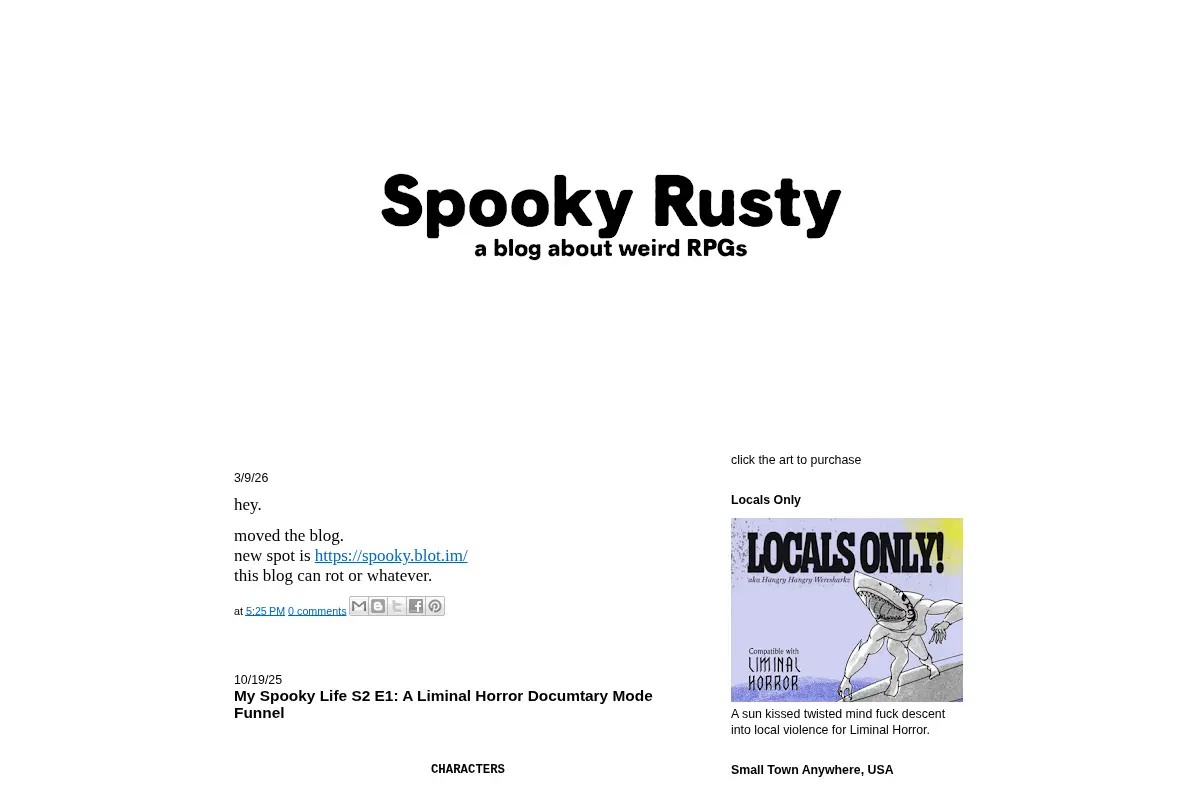 Spooky Rusty