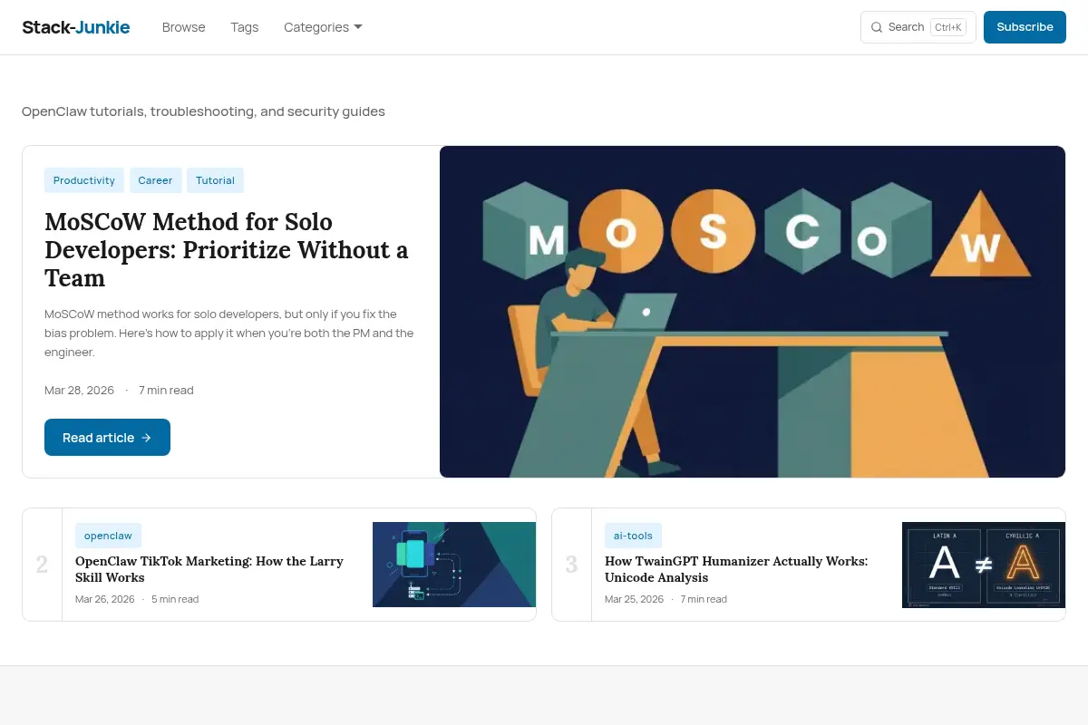 Stack Junkie