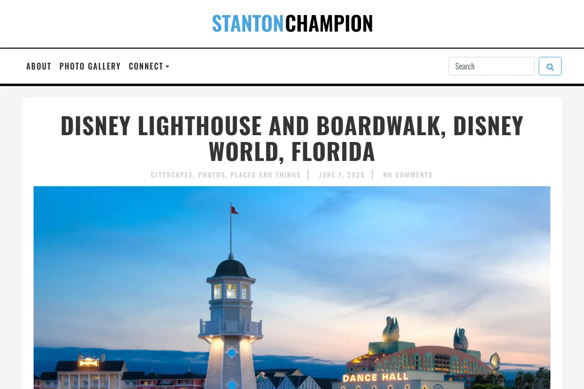 Stanton Champion - Photography, Technology, and More