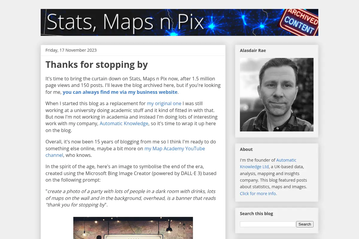 Stats, Maps n Pix