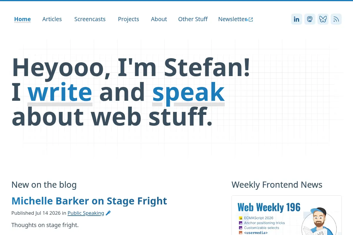 Stefan Judis Web Development