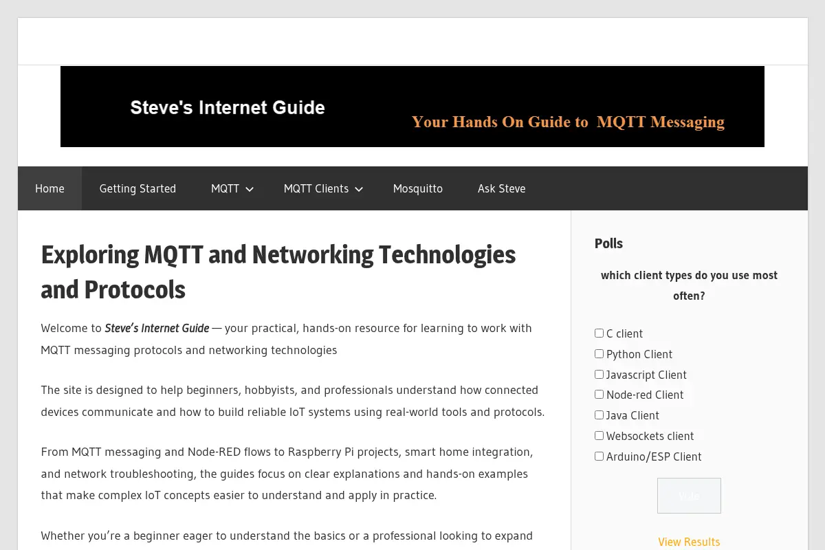 Steve's Internet Guide