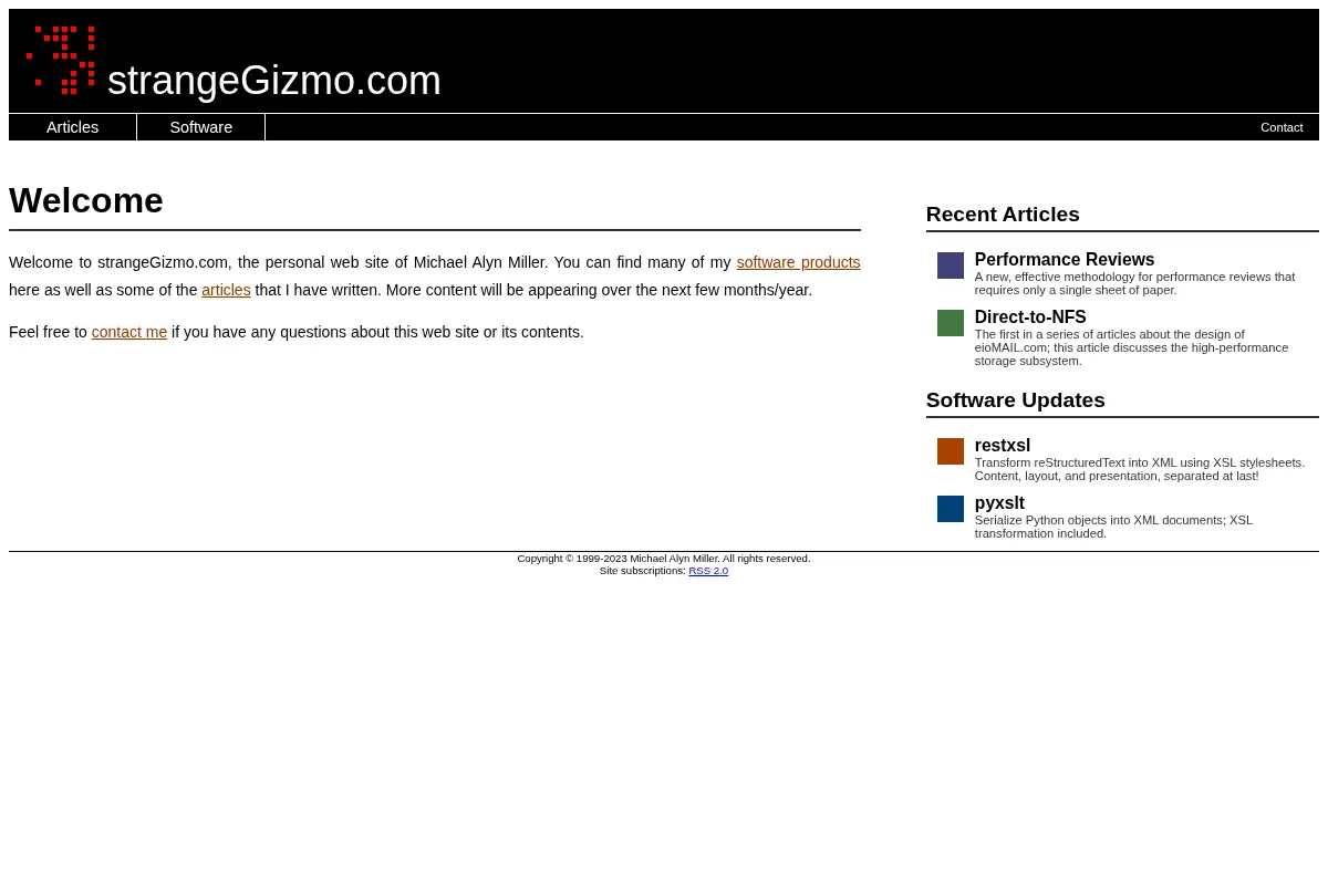 strangeGizmo.com