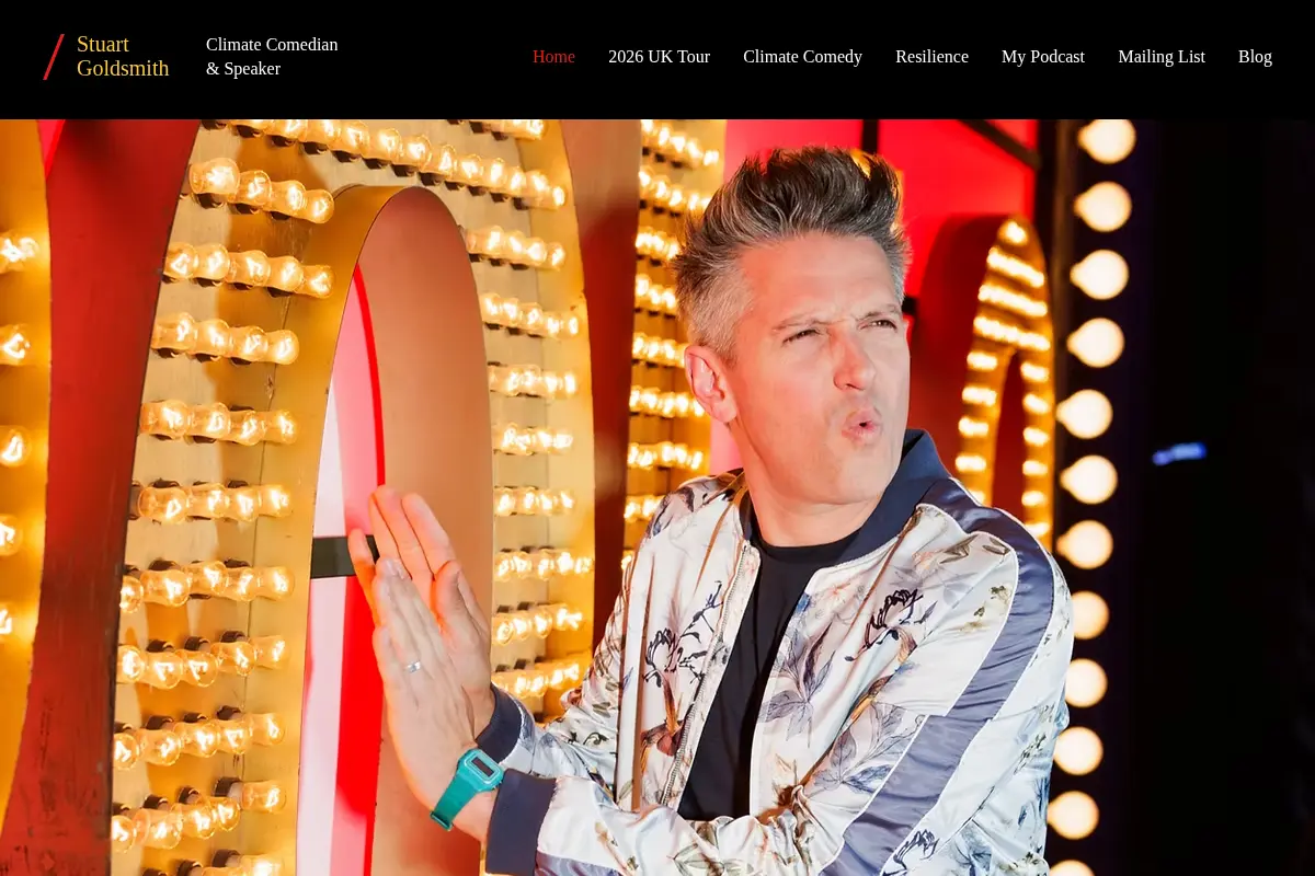 Stuart Goldsmith: Climate Comedian
