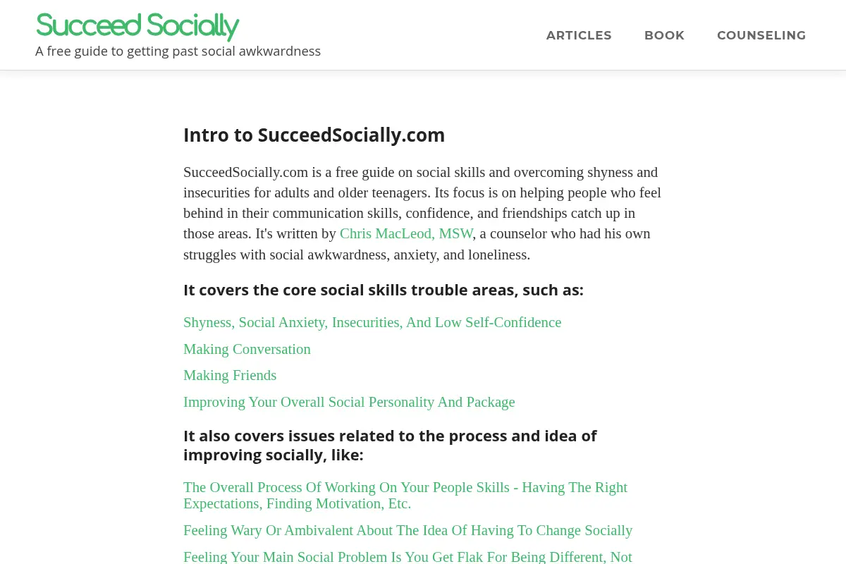 Succeed Socially