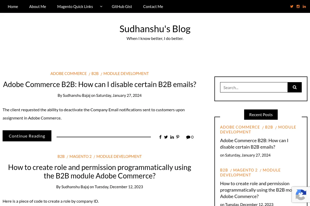 Sudhanshu's Blog