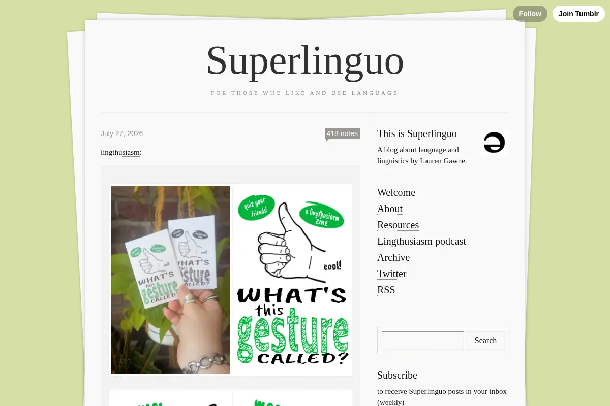 Superlinguo