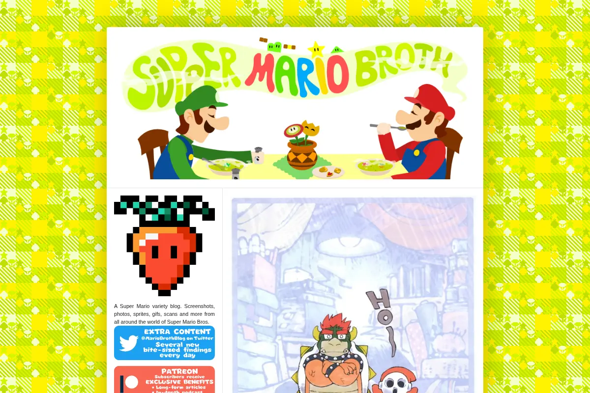 Supper Mario Broth
