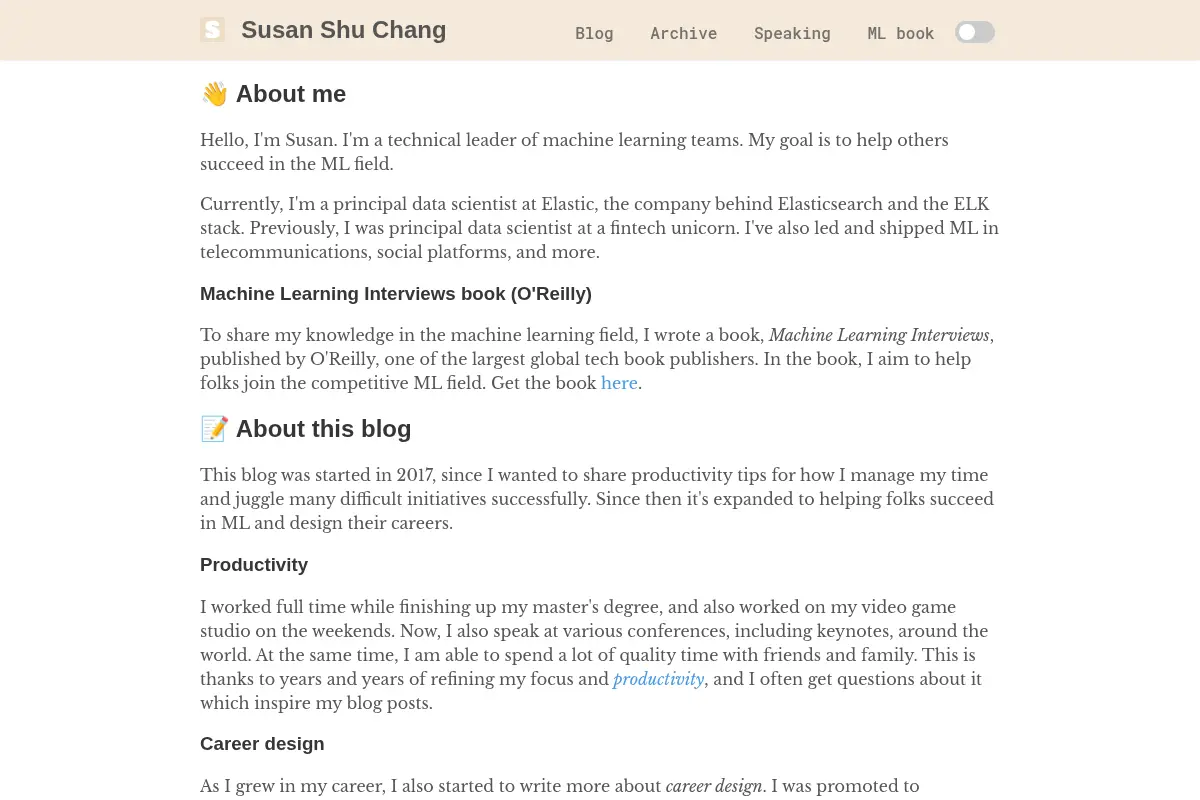 Susan Shu Chang's How-To Blog