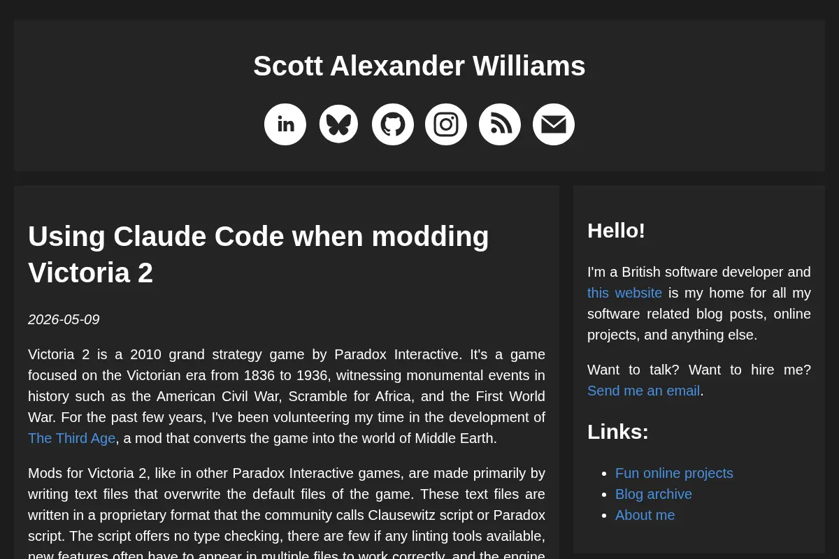 SWilliams.io