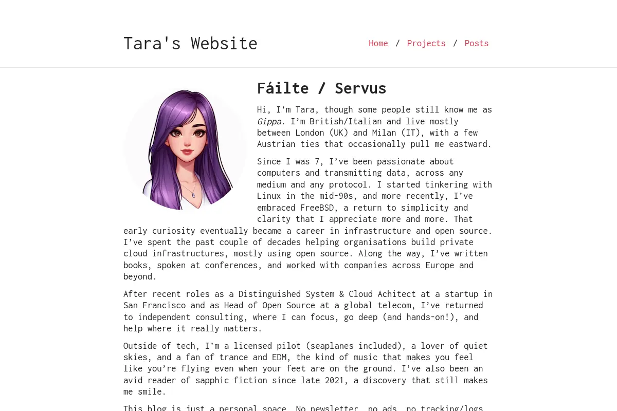 Tara's Website