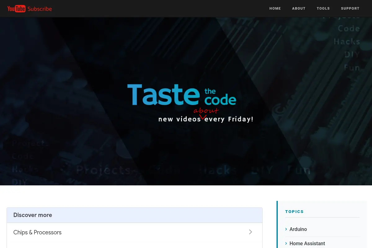 Taste The Code
