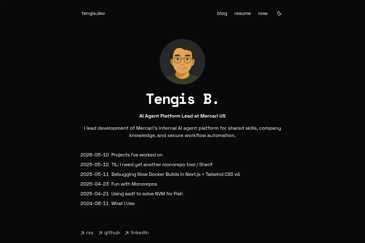 tengis.dev