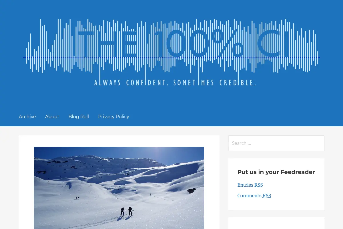 The 100% CI