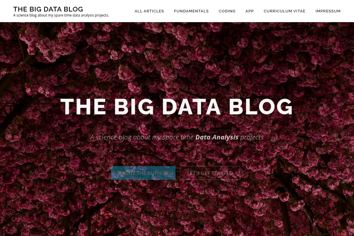 The Big Data Blog
