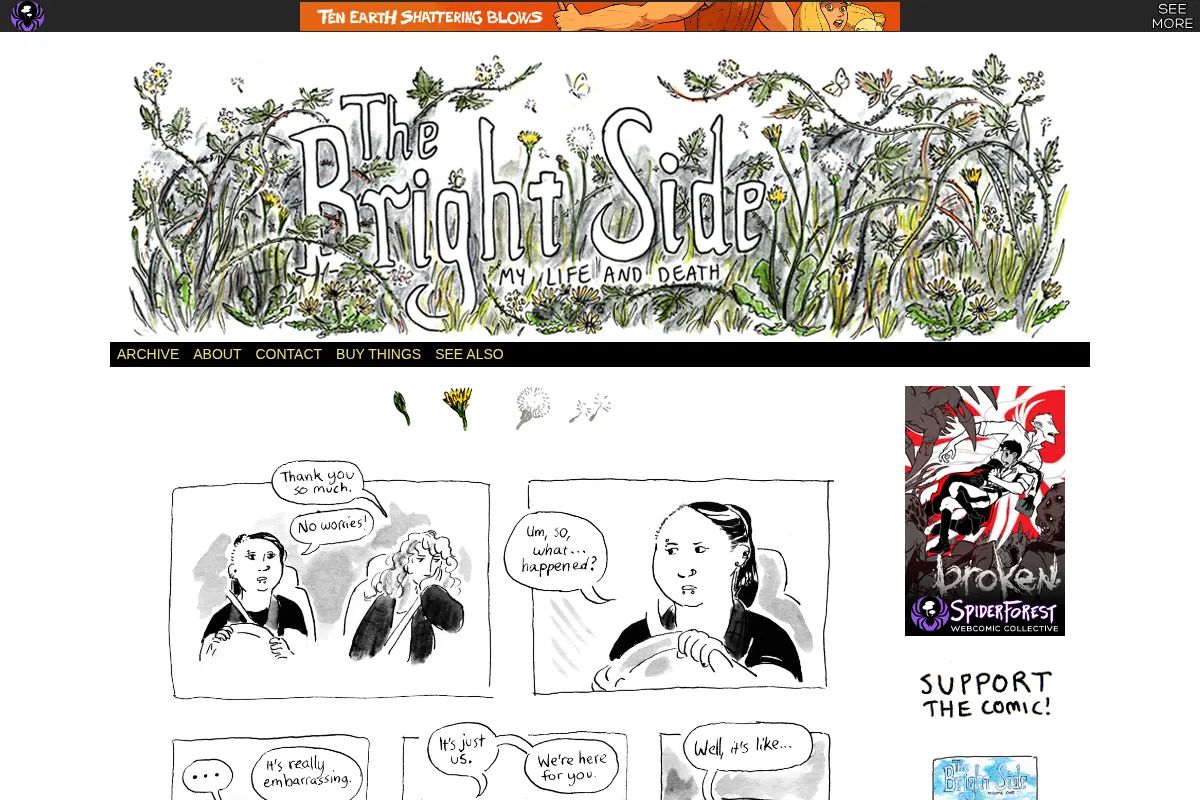 The Bright Side – a webcomic