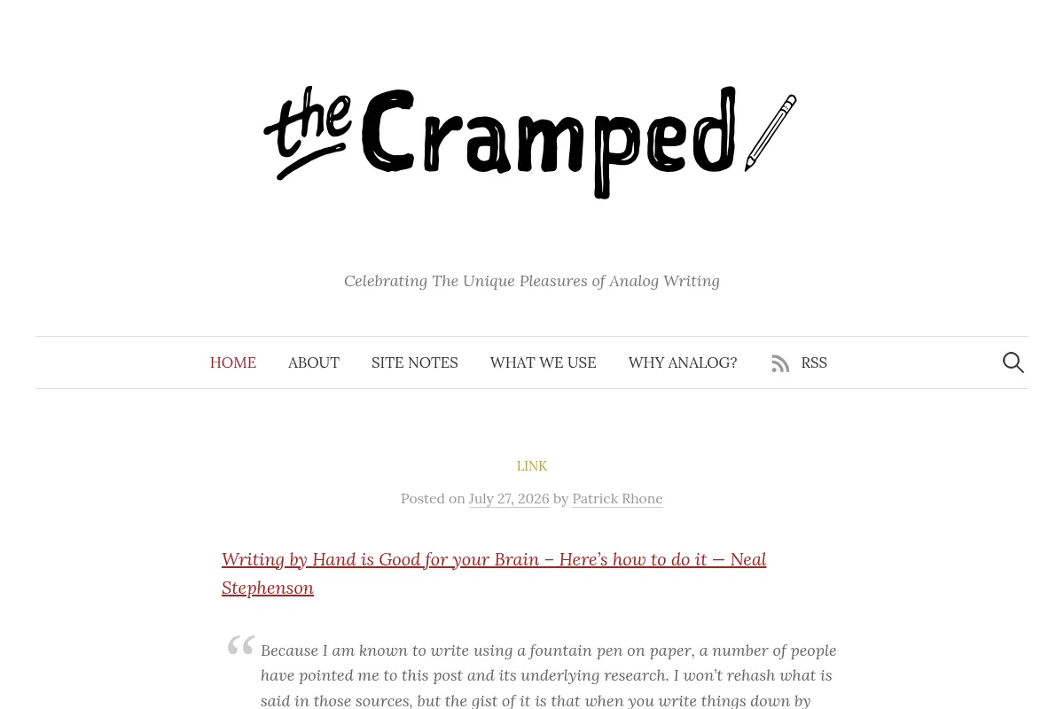The Cramped
