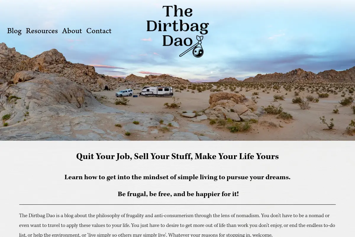 The Dirtbag Dao