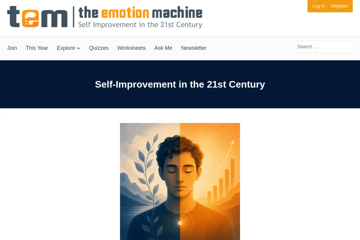 Self-Improvement in the 21st Century