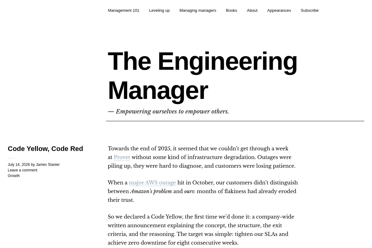 The Engineering Manager
