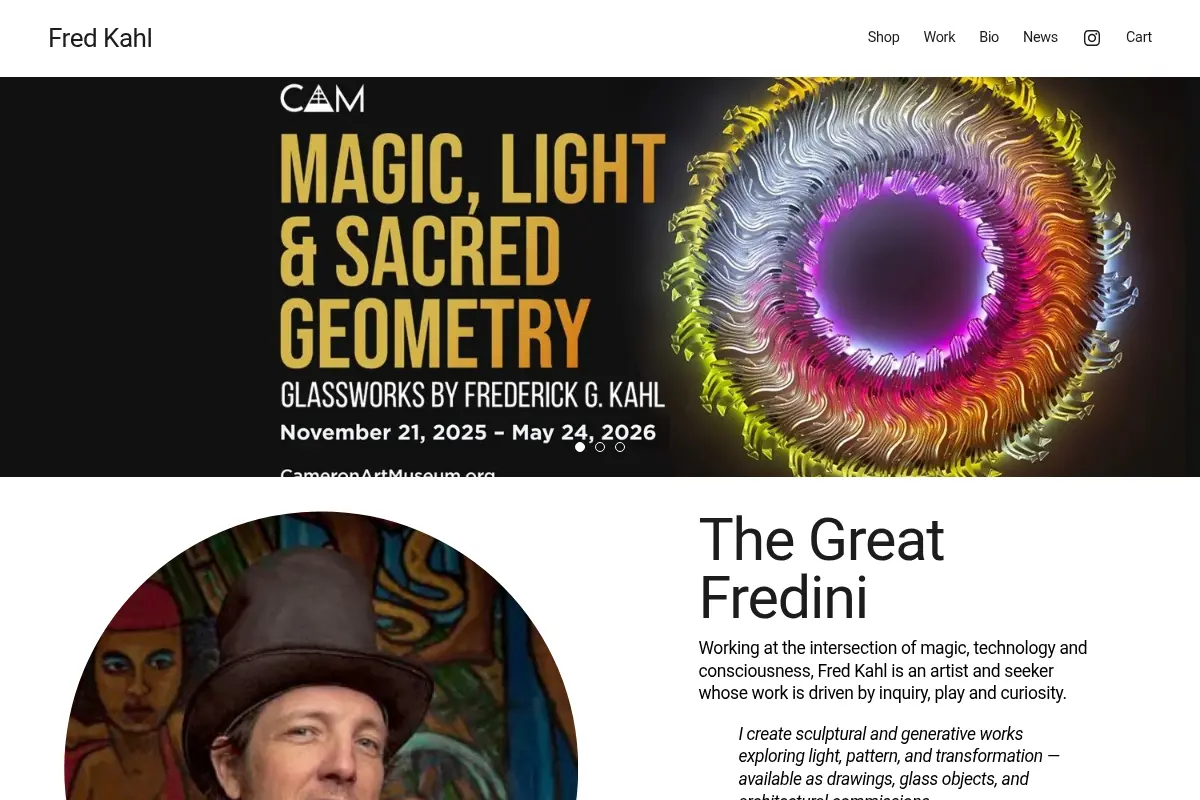 Fred Kahl | Discover Art — Inspire Curiosity