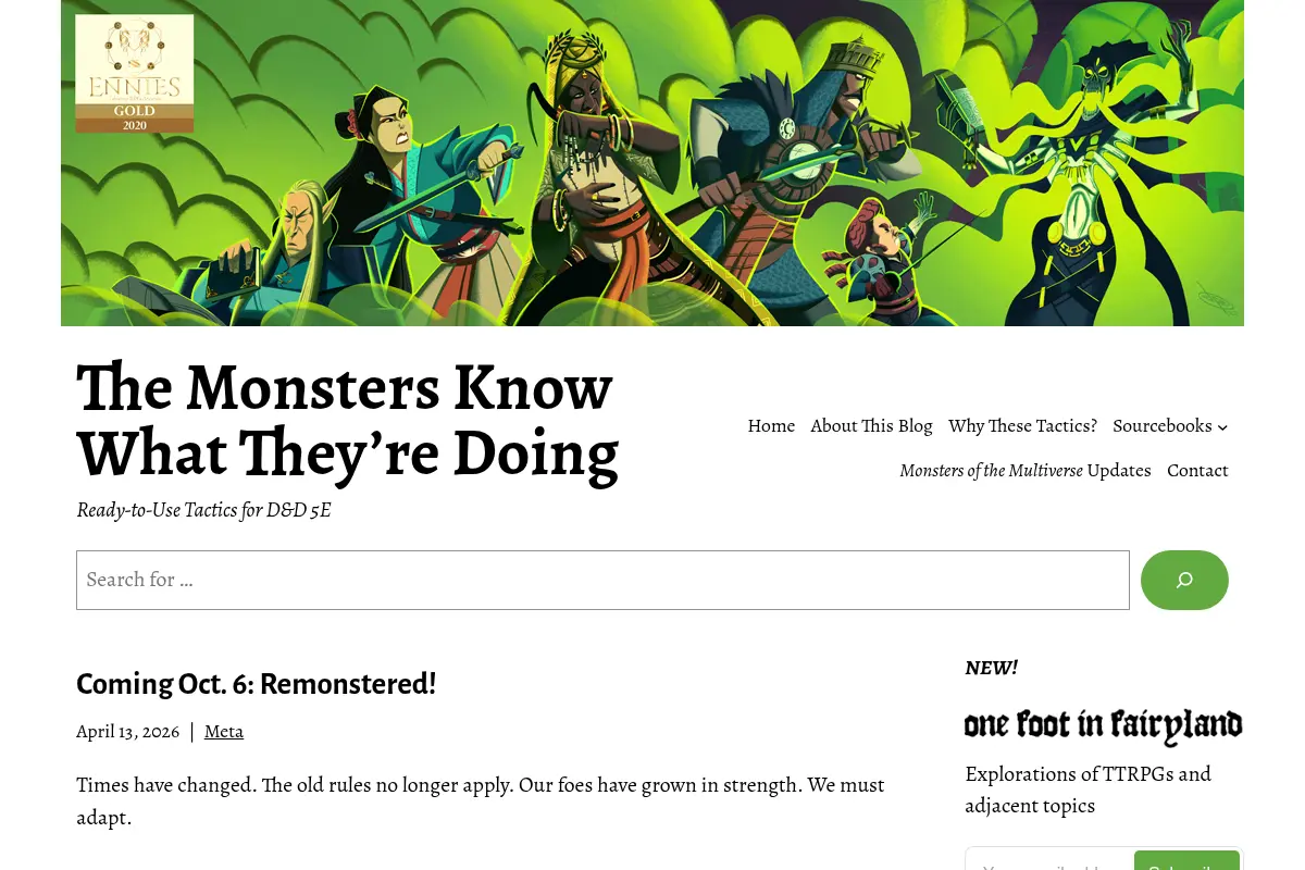 The Monsters Know What They’re Doing