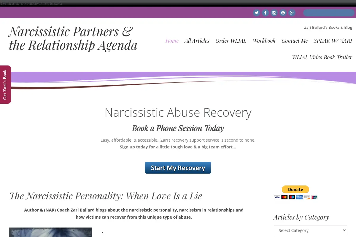 The Narcissistic Personality: When Love Is a Lie