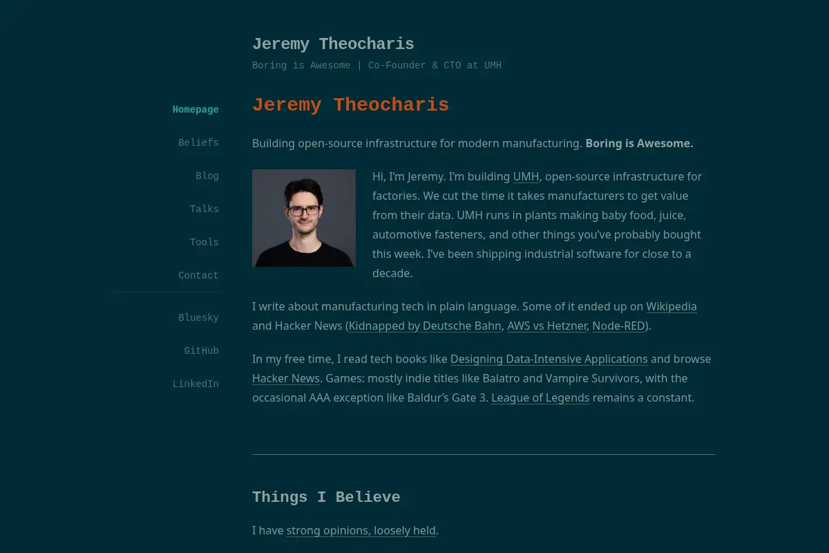 Jeremy Theocharis