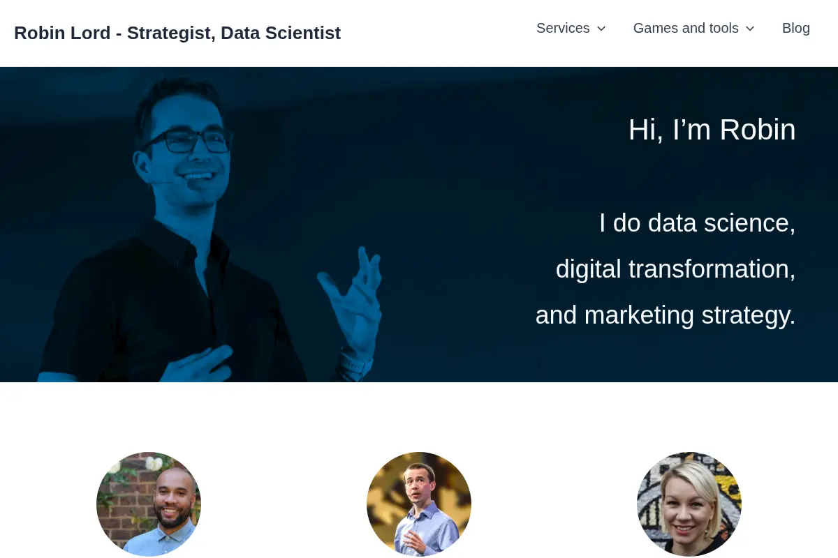 Robin Lord - Strategist, Data Scientist