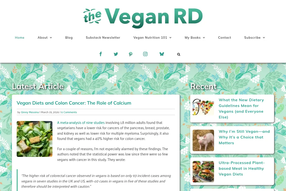The Vegan RD