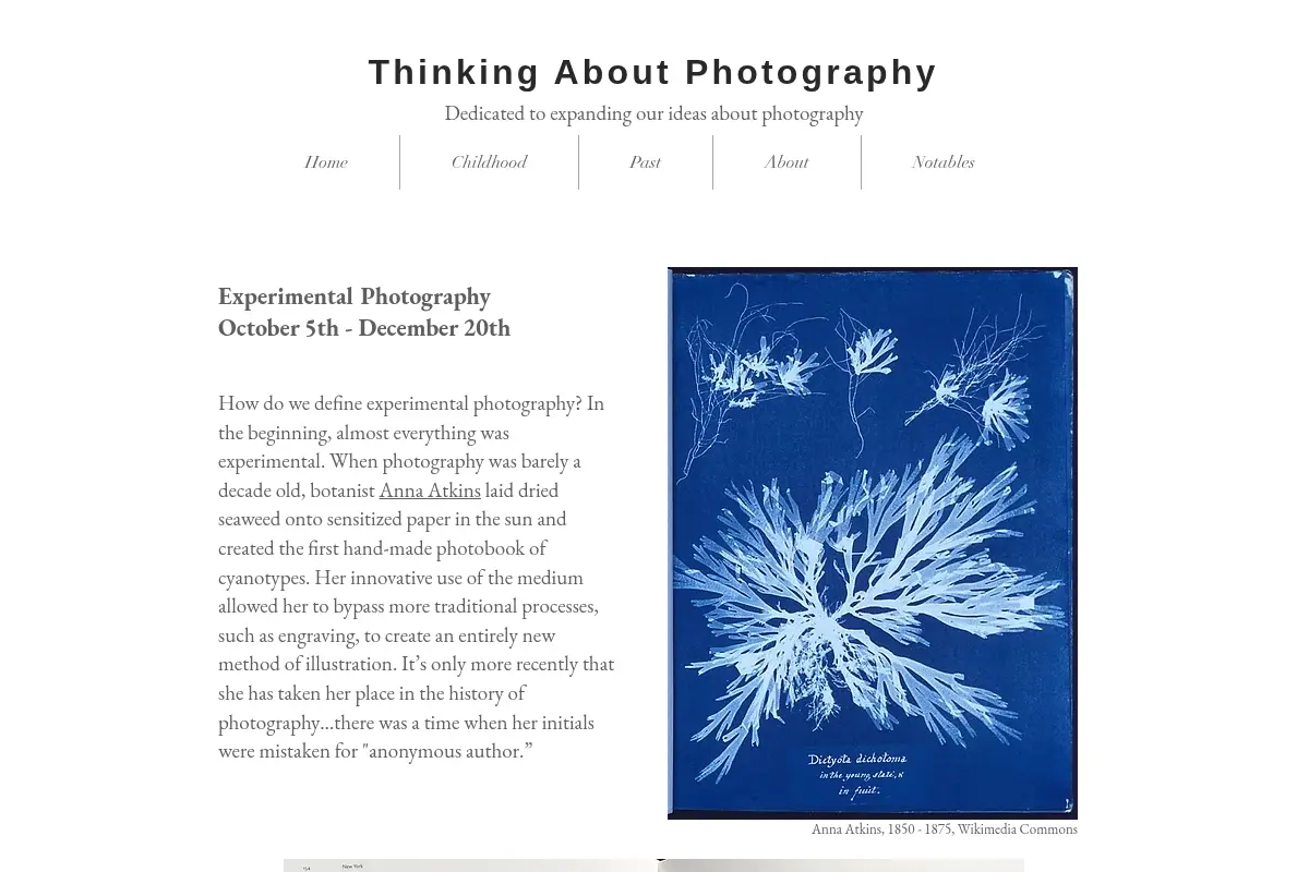 Experimental | Thinking About Photo