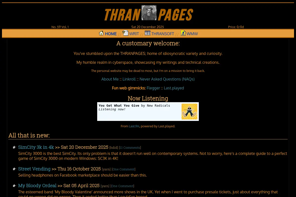 Thranpages