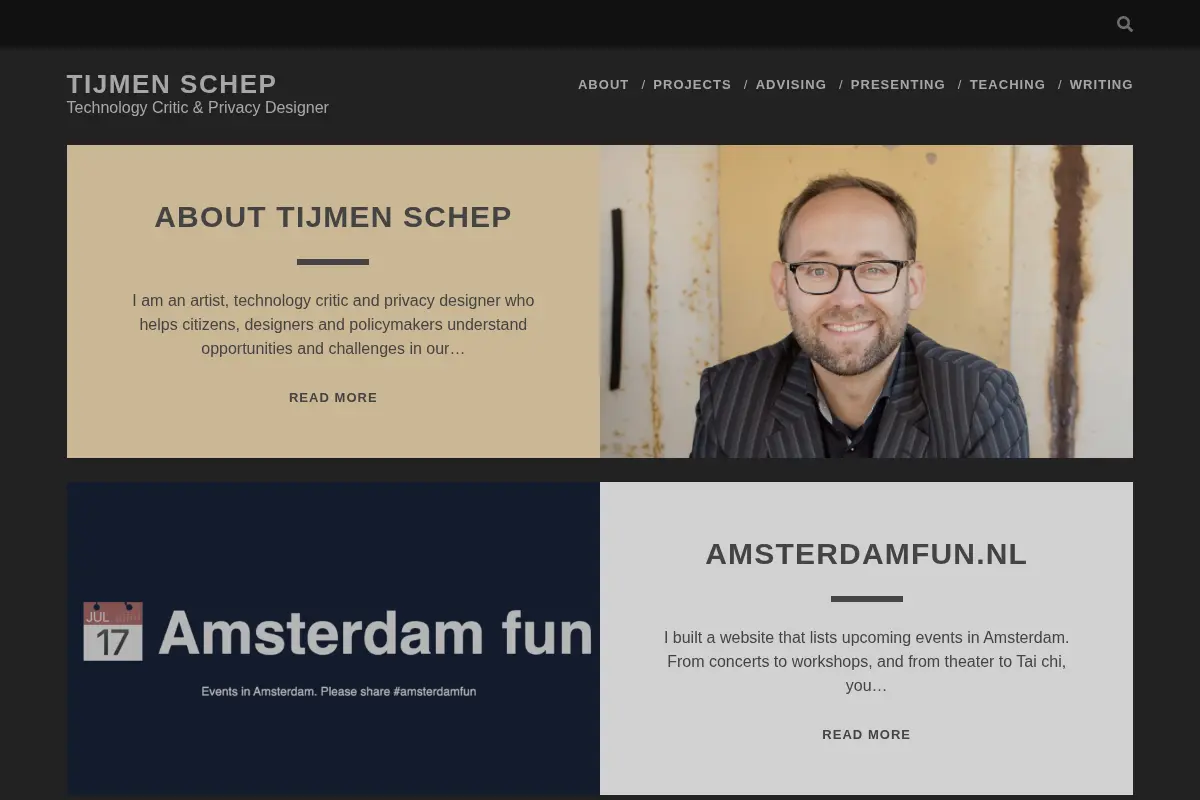 Tijmen Schep – Technology Critic & Privacy Designer