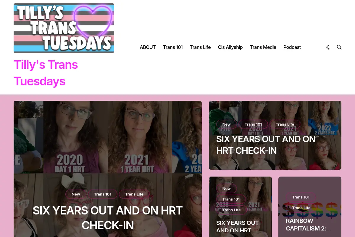 Tilly's Trans Tuesdays: transgender education for everyone!