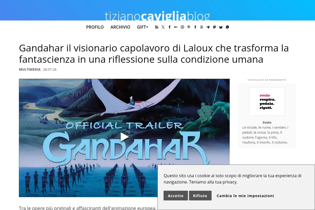 Tiziano Caviglia Blog