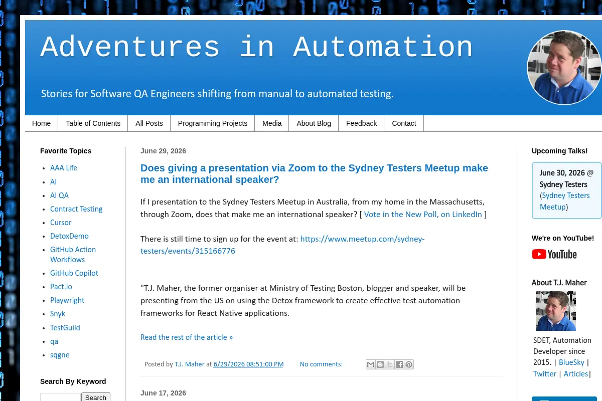 Adventures in Automation