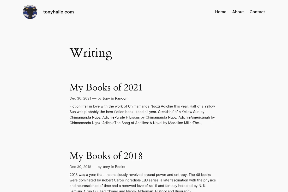 tonyhaile.com