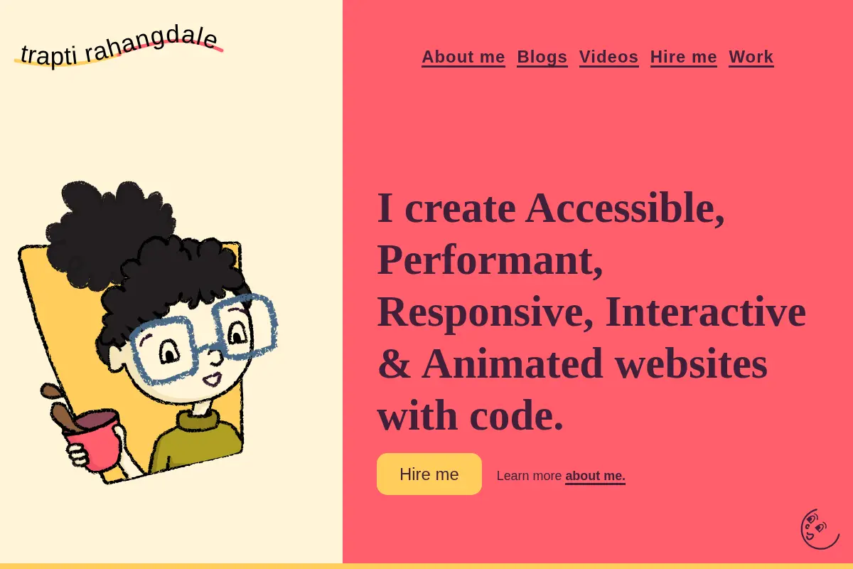 Trapti Rahangdale - Freelance Frontend Engineer
